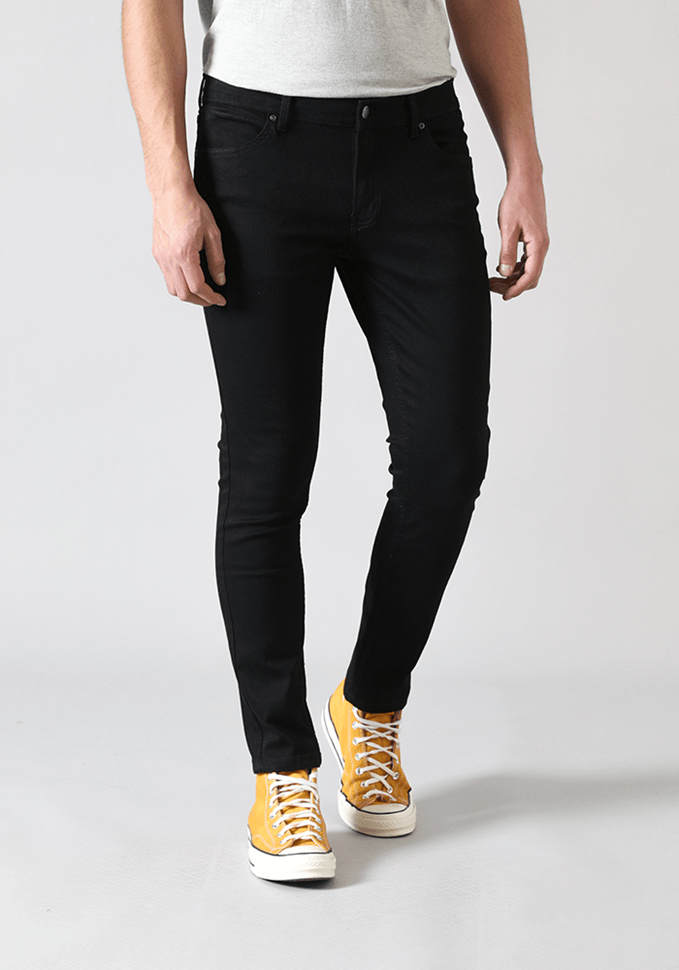Jeans Hombre Malone Skinny Fit Black