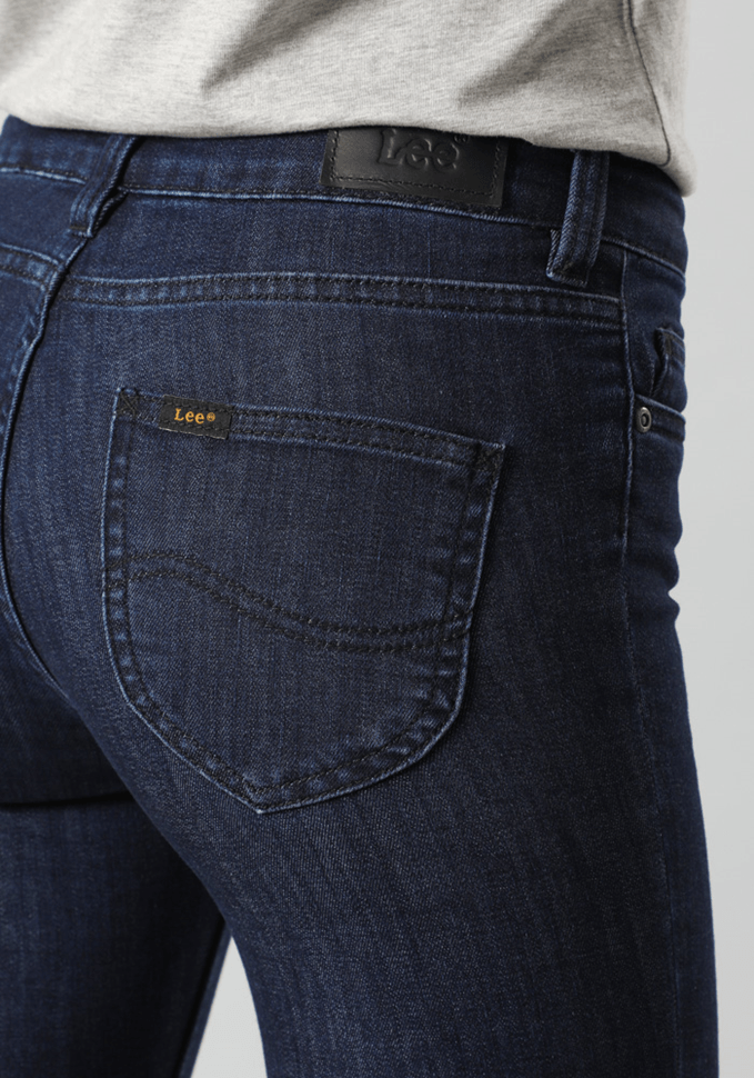 Jeans Mujer Marion Straight Fit Dark