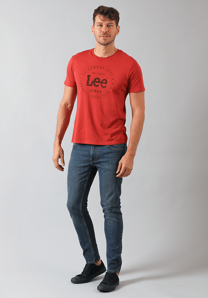 Jeans Hombre Slim Fit Stone Mid