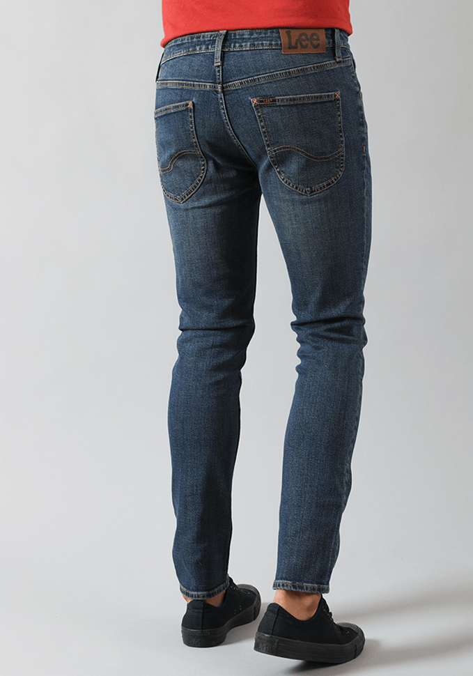 Jeans Hombre Slim Fit Stone Mid