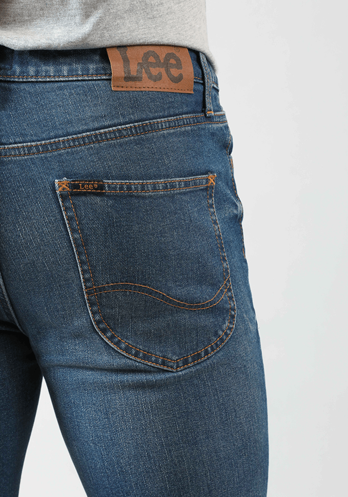 Jeans Hombre Skinny Fit Mid Blue Street