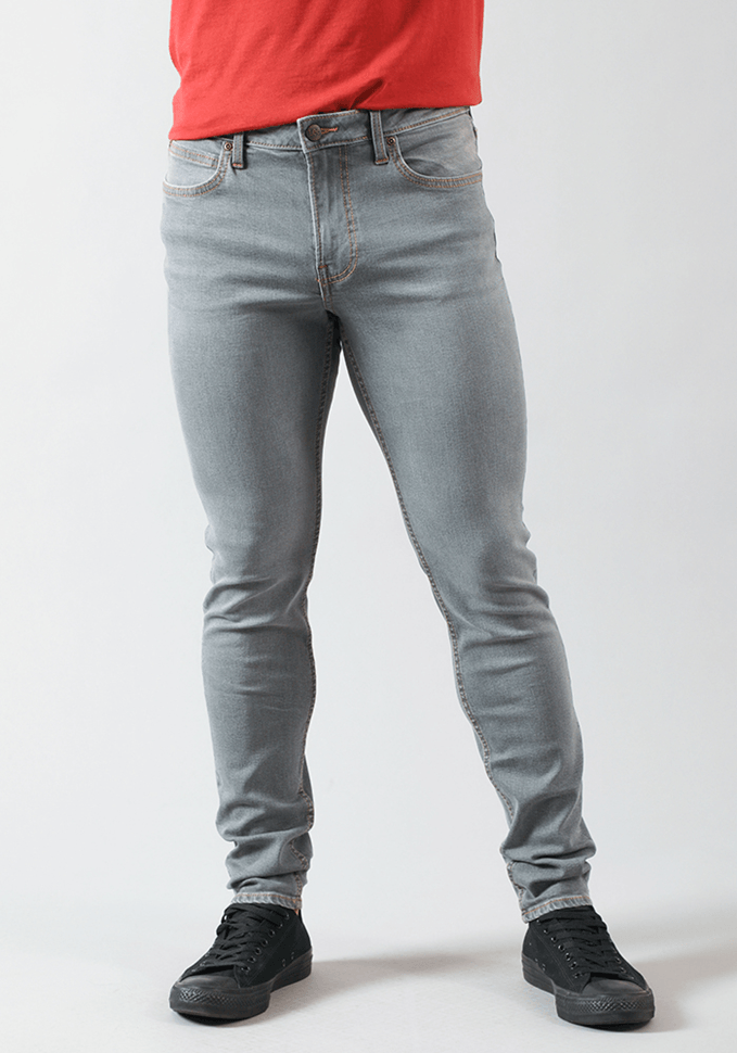 Jeans Hombre Skinny Fit Grey Street