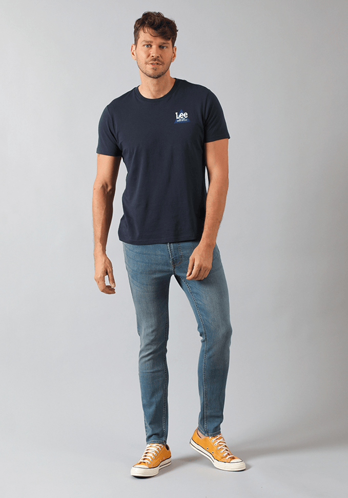 Jeans Hombre Skinny Fit Dark Stone