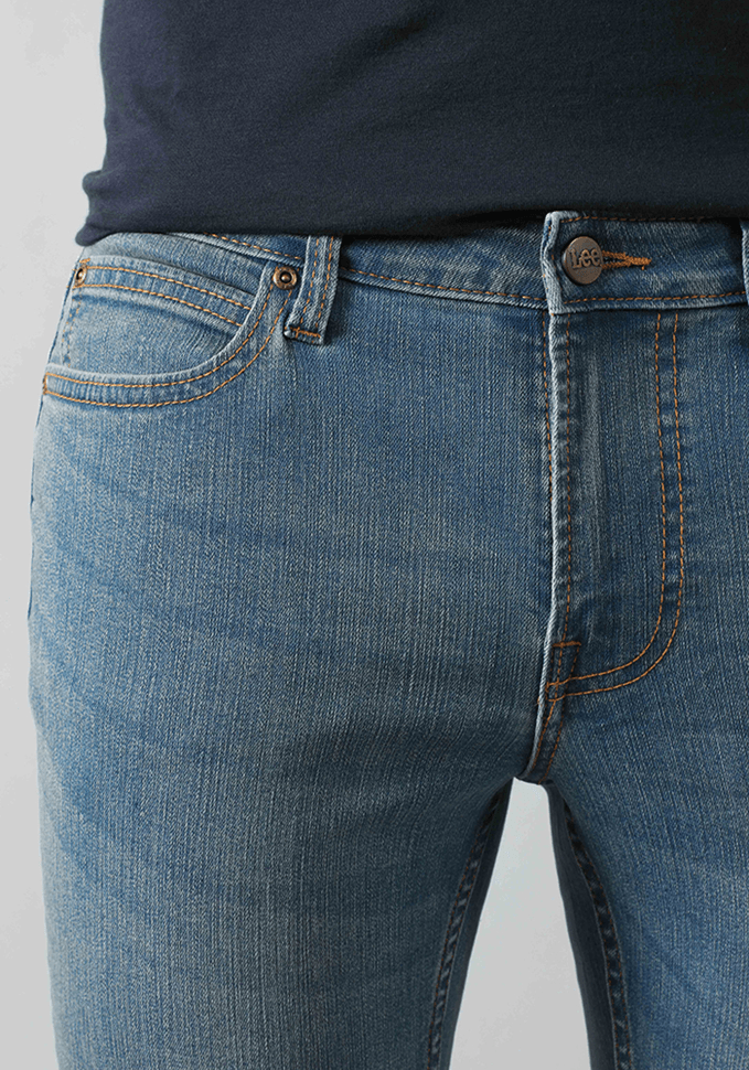 Jeans Hombre Skinny Fit Dark Stone