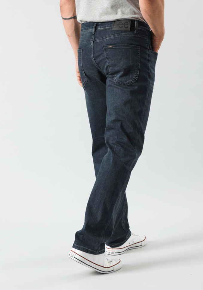 Jeans Hombre West Relaxed Straight Fit Night Cody