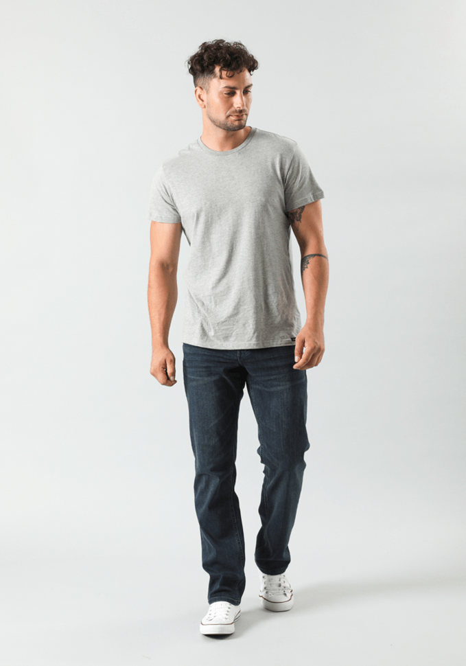 Jeans Hombre West Relaxed Straight Fit Night Cody