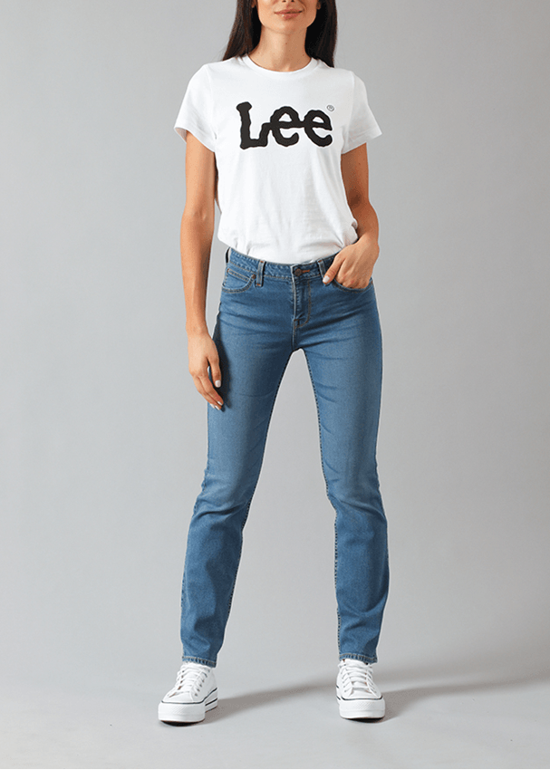 Jeans Mujer Marion Straight Fit Mid Remi
