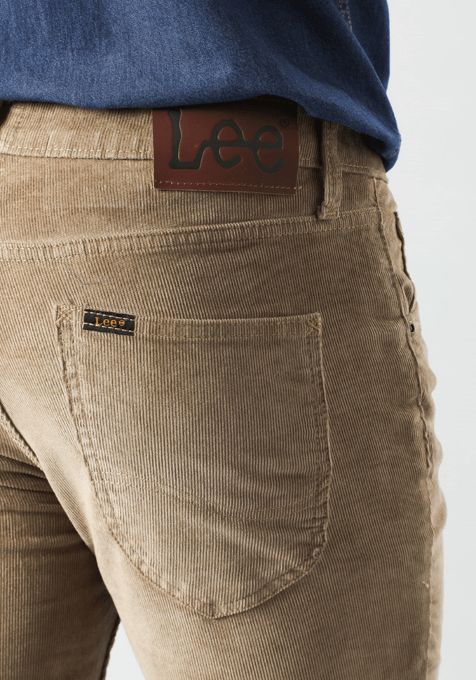 Pantalón Hombre Luke Cotelé Slim Fit Turkish Coffee
