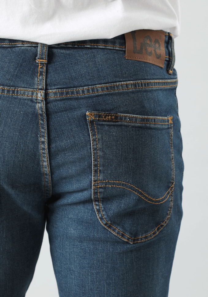 Jeans Hombre Slim Fit Mid Blue