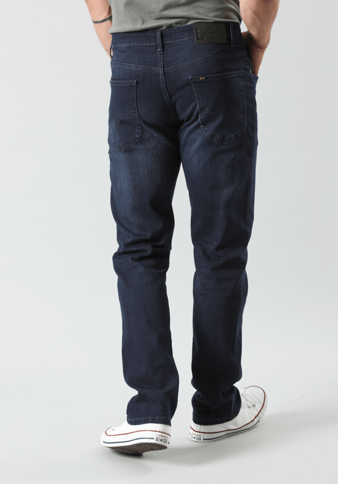 Jeans Hombre Brooklyn Classic Straight Fit Dark Park