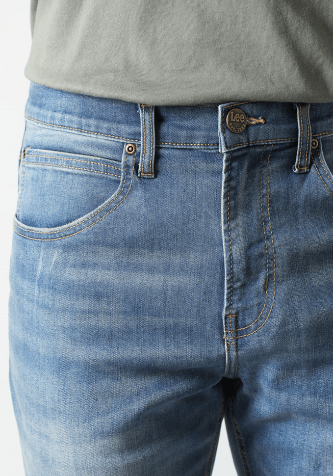 Jeans Hombre Brooklyn Classic Straight Fit Mid Park