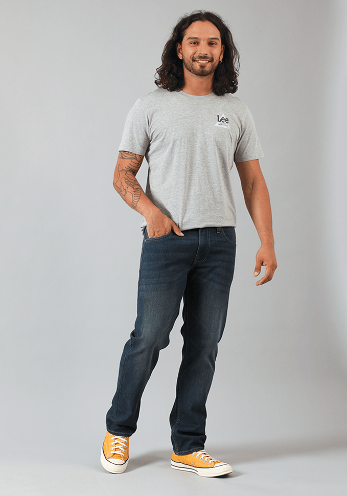 Jeans Hombre Regular Fit Dark Street