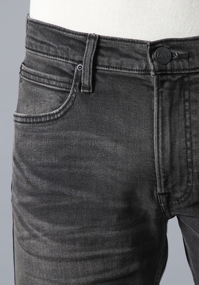 Jeans Hombre Luke Slim Tapered Fit Black Washed