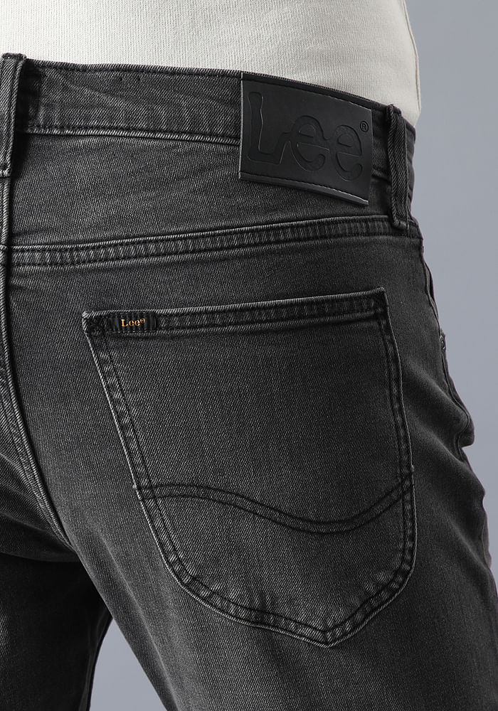 Jeans Hombre Luke Slim Tapered Fit Black Washed