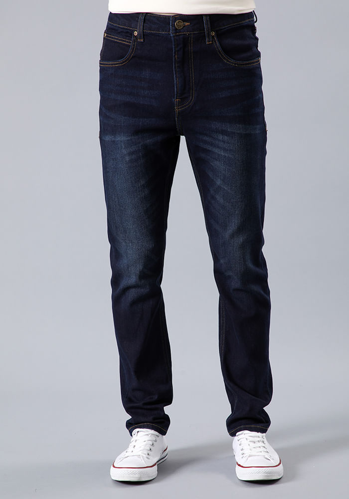 Jeans Hombre Austin Regular Tapered Fit Strong Dark