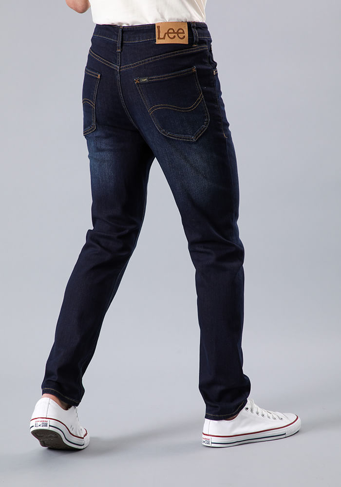 Jeans Hombre Austin Regular Tapered Fit Strong Dark