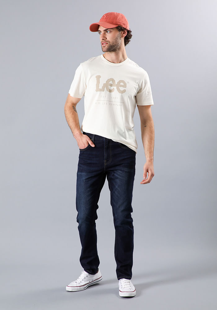 Jeans Hombre Austin Regular Tapered Fit Strong Dark