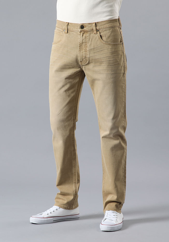 Jeans Hombre Rider Color Khaki