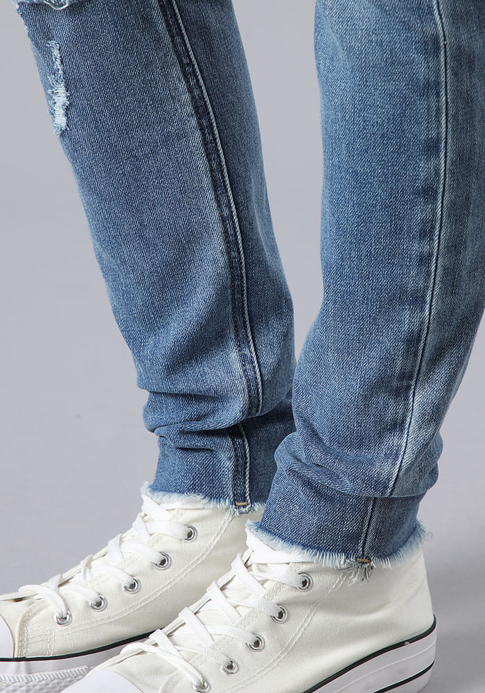Jeans Mujer Tiro Alto Scarlett High Skinny Fit Light Blue