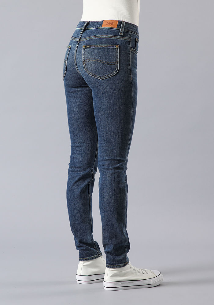Jeans Mujer Scarlett Skinny Fit Mid Blue