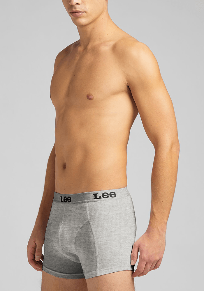 Boxer Hombre 2-Pack Trunk Grey Mele