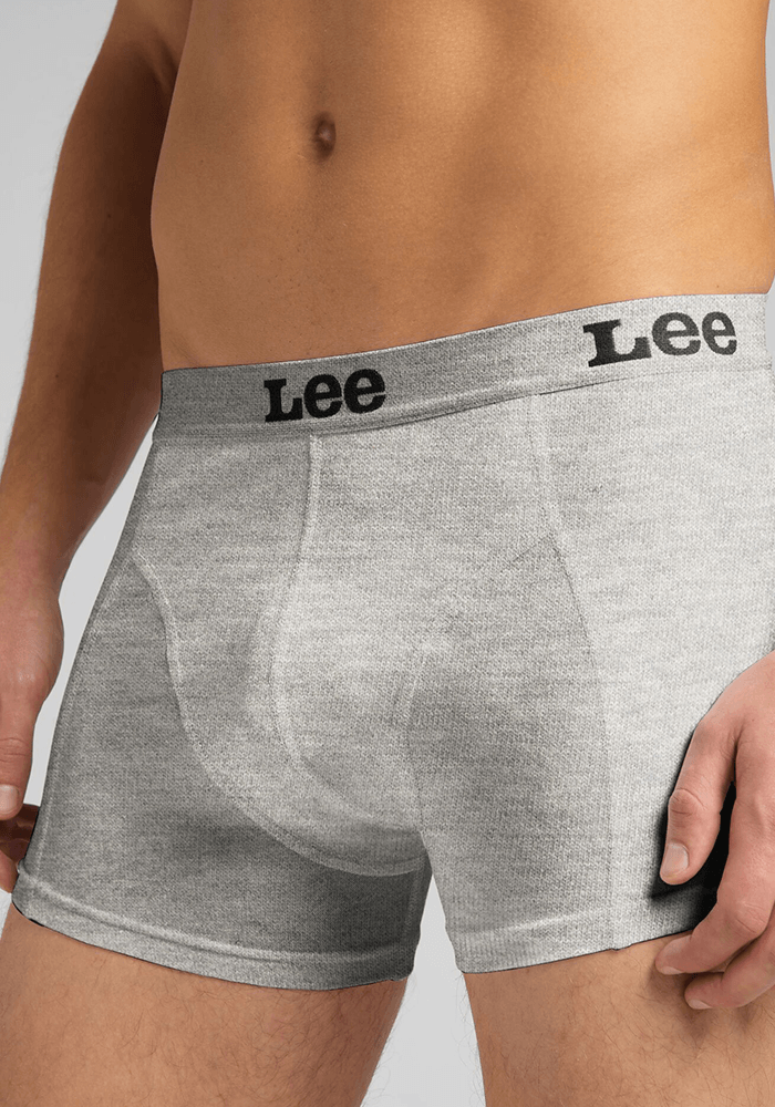 Boxer Hombre 2-Pack Trunk Grey Mele