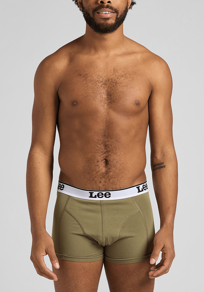 Boxer Hombre 2-Pack Trunk Black & Green