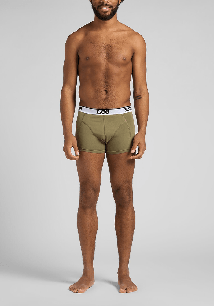 Boxer Hombre 2-Pack Trunk Black & Green