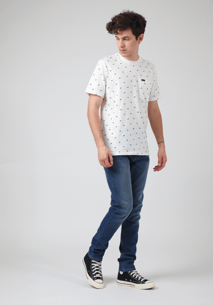 Jeans Hombre Malone Skinny Fit Dark Lonepine