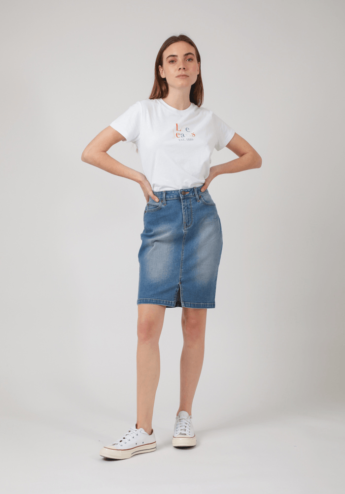 Falda Mujer Pencil Mid Worn Martha