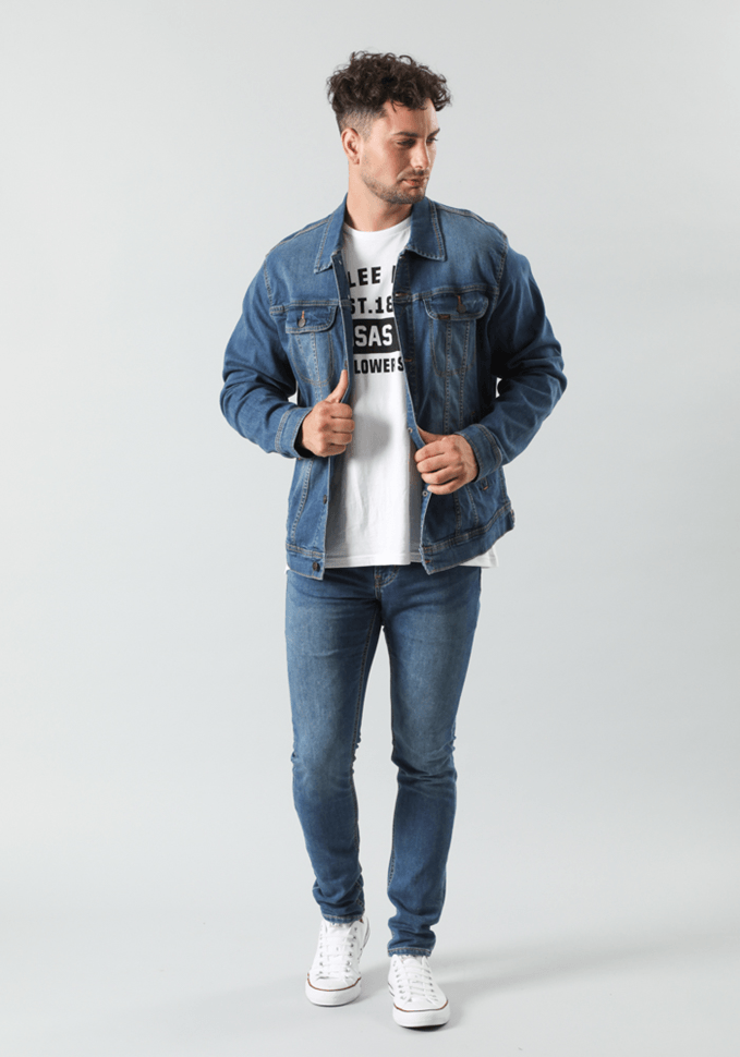 Chaqueta Hombre Slim Rider Dark Stone I