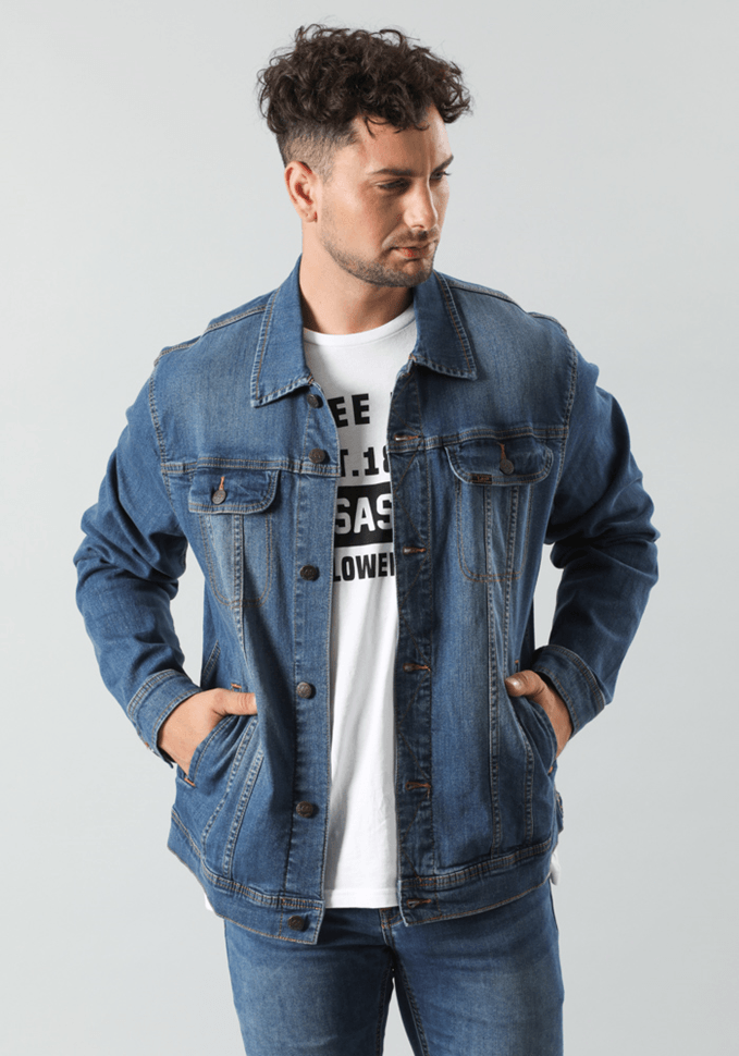 Chaqueta Hombre Slim Rider Dark Stone I