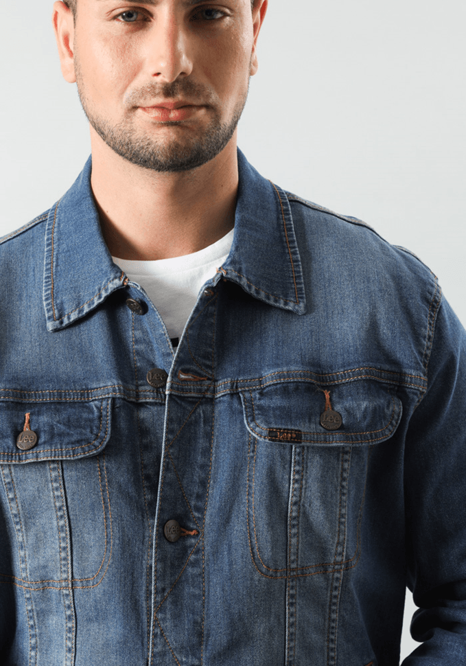 Chaqueta Hombre Slim Rider Dark Stone I