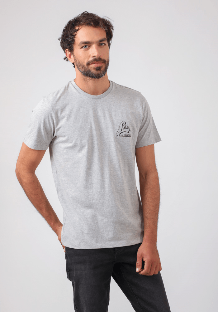 Polera Hombre Easy Tee I Grey Melange
