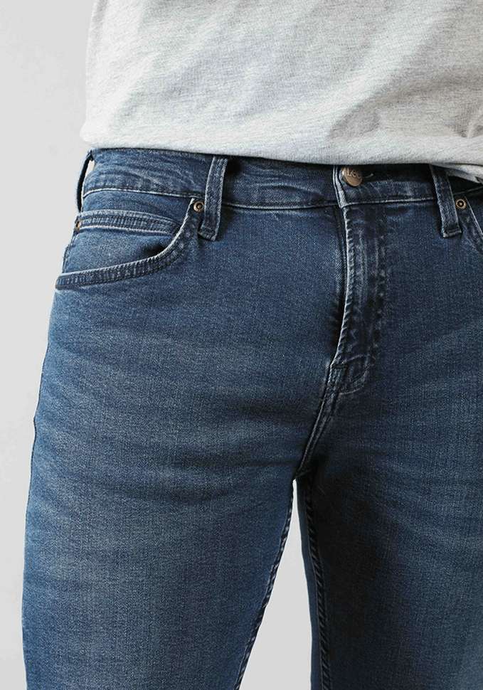 Jeans Hombre Skinny Fit Dark Blue