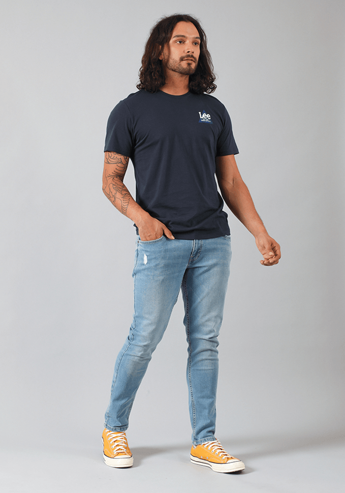 Jeans Hombre Skinny Fit Cleane Blue