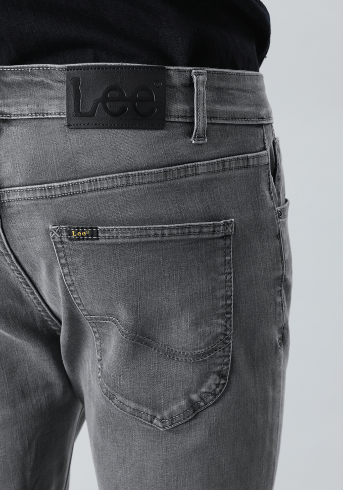 Jeans Hombre Malone Skinny Fit Grey Mide