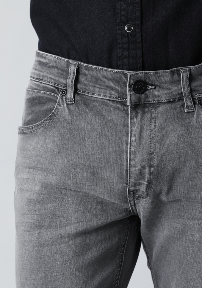 Jeans Hombre Malone Skinny Fit Grey Mide