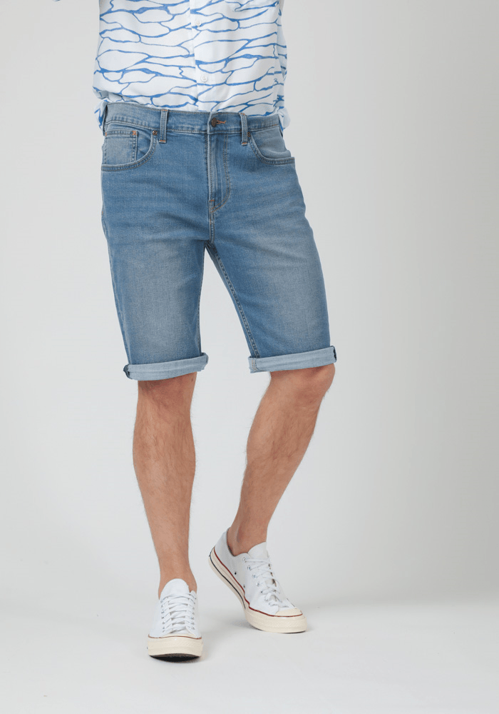 Short Hombre Luke Bermuda Slim Fit Clean Blue Light