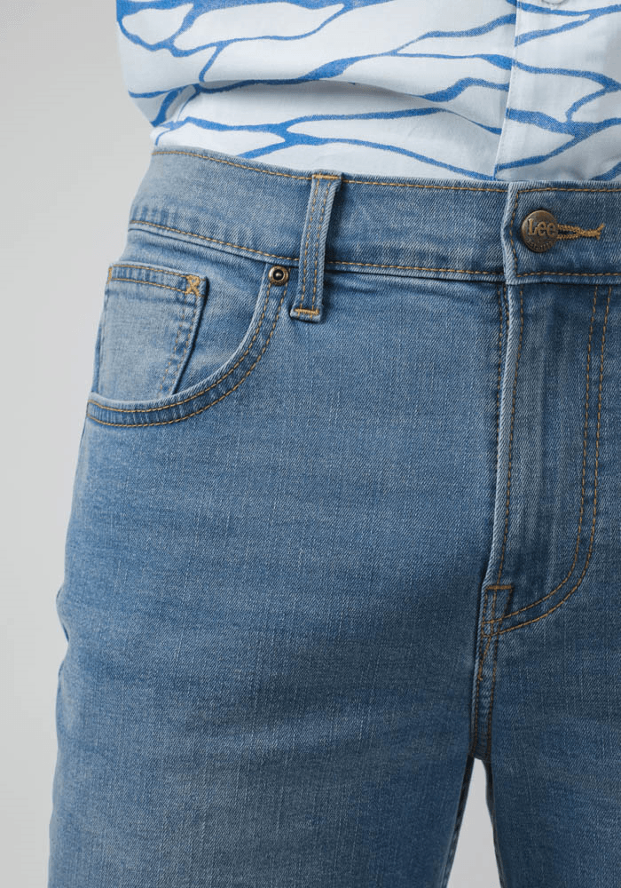 Short Hombre Luke Bermuda Slim Fit Clean Blue Light