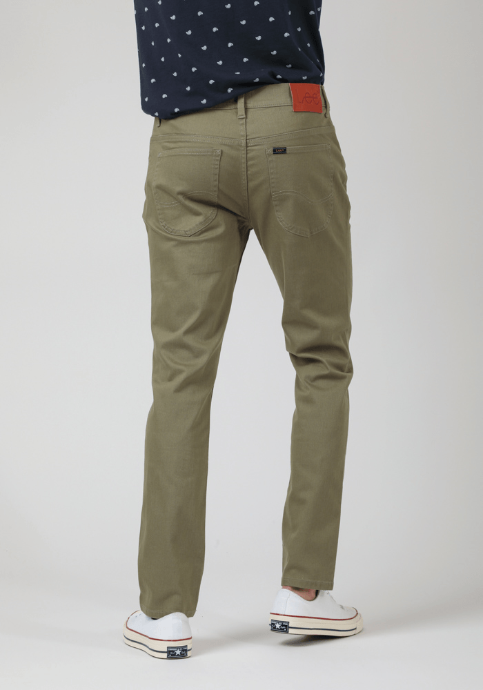 Pantalón Hombre Luke Color Slim Fit Faded Khaki