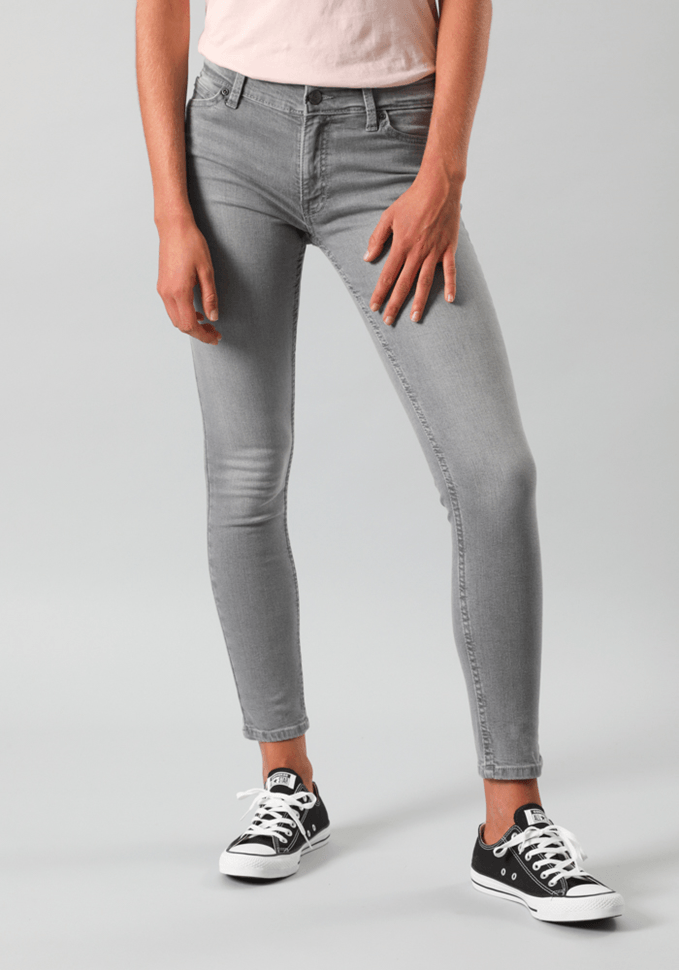 Jeans Mujer Scarlett Skinny Fit Light Grey