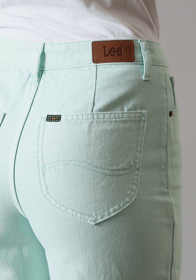 Jeans Mujer Tiro Alto Stella A Line Relaxed Fit Light Fallon