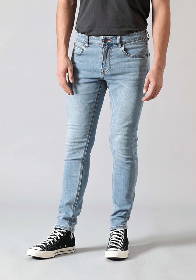 Jeans Hombre Malone Skinny Fit Mid Worn Martha I
