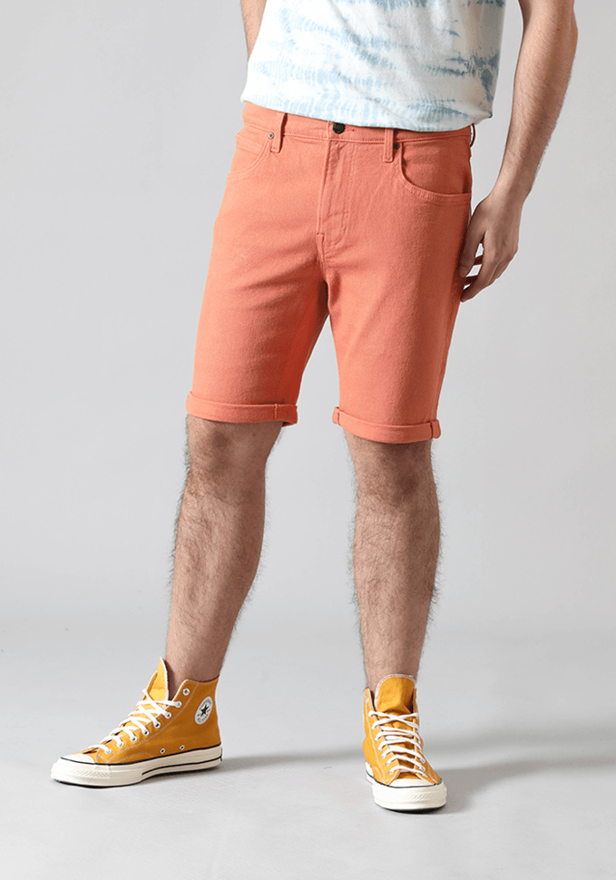 Short Hombre 5 Pocket Regular Fit Rust