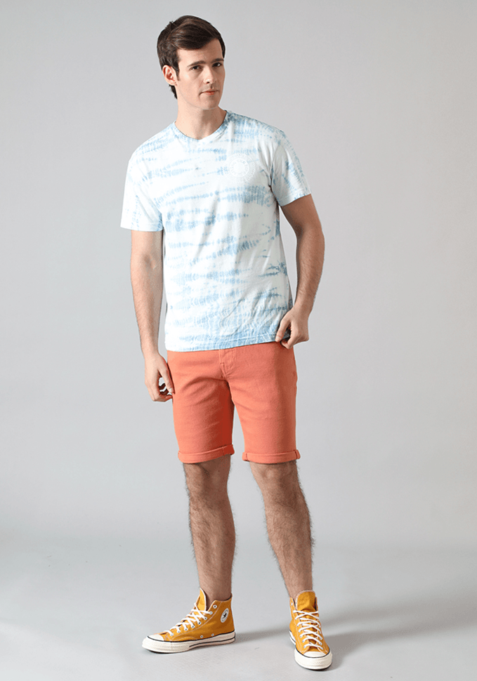 Short Hombre 5 Pocket Regular Fit Rust