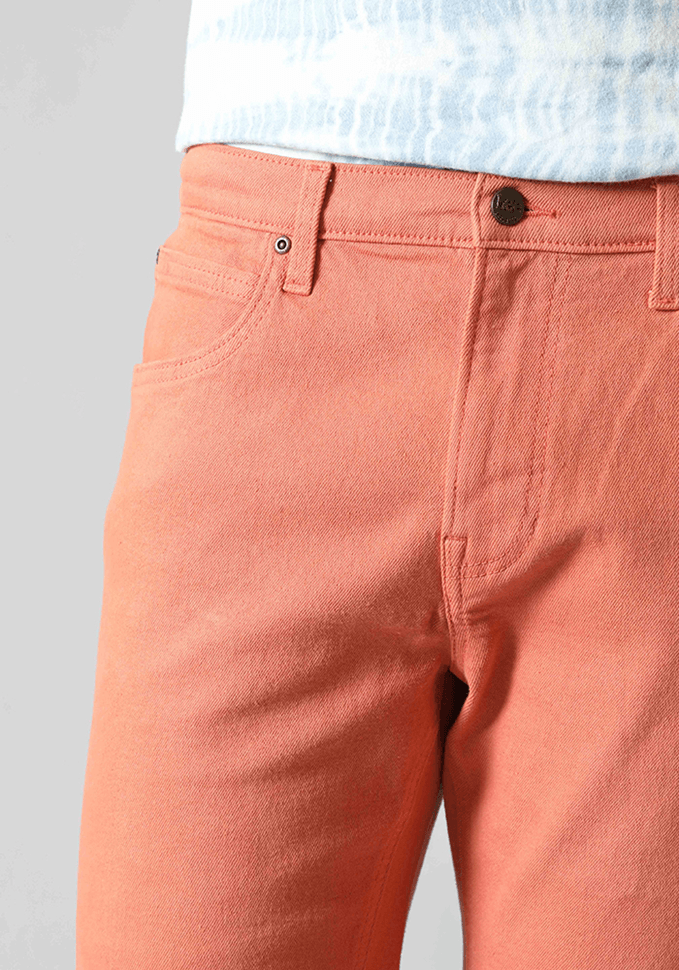 Short Hombre 5 Pocket Regular Fit Rust