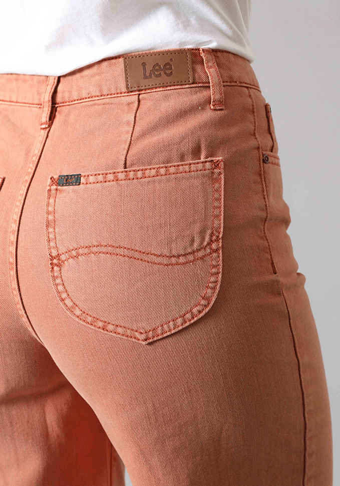 Jeans Mujer Tiro Alto Stella A Line Relaxed Fit Firestone