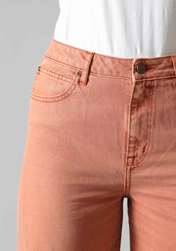 Jeans Mujer Tiro Alto Stella A Line Relaxed Fit Firestone