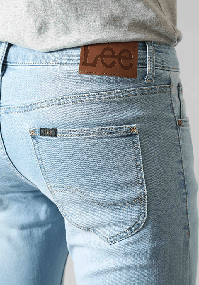 Jeans Hombre Malone Skinny Fit Light Worn Kali